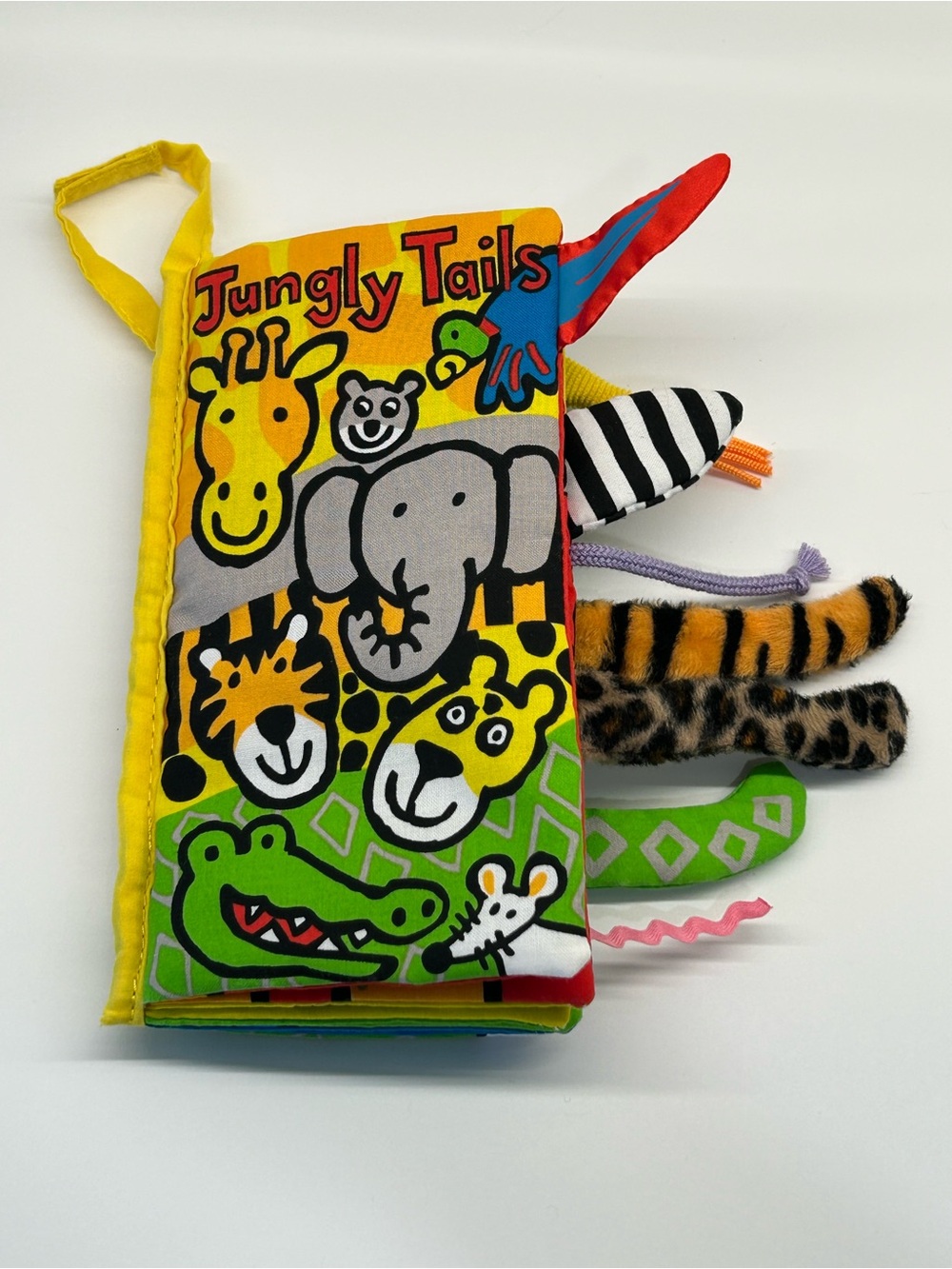 Jellycat Activity Tails Soft Sensory Book Series Jungly Tails (#1)